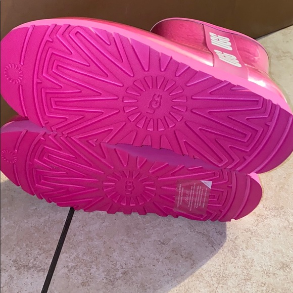 Women’s UGG CLASSIC CLEAR MINI ROCK ROSE #8 - Picture 9 of 13